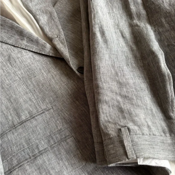 Suitsupply Gray Suit Linen - Picture 3 of 6
